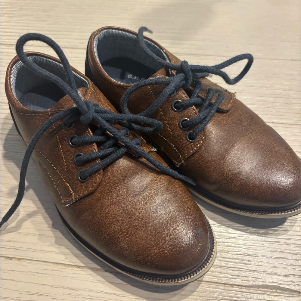 Classic Brown Kid’s Shoes